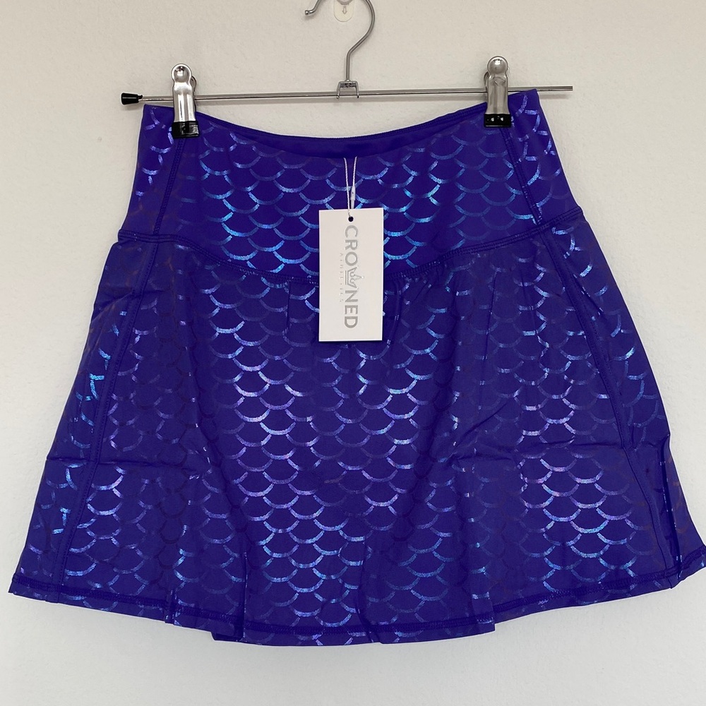 Crowned Athletics Mermaid Princess Skort